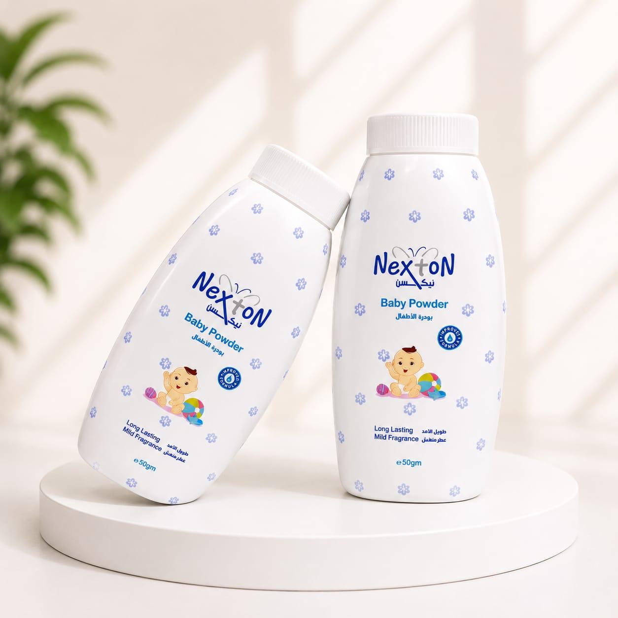 Nexton Baby Powder 50g - Long Lasting Mild Fragrance